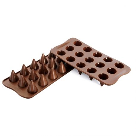 Moule silicone pour chocolat Cône - SILIKOMART