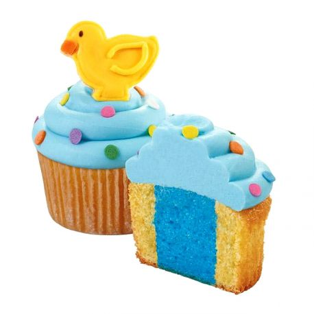 Molde para cupcakes bicolores - 12 cavidades - WILTON