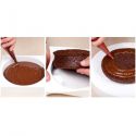 Set de 3 moules silicone pour gâteau à  étages - ROND - SILIKOMART