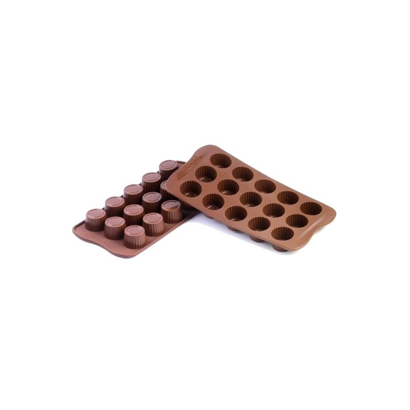 Silikomart 22.130.77.0065 SCG30 Moule pour Chocolat Thème Animaux de Pâques  12 Cavités Silicone Marron : : Cuisine et Maison