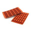 Moule silicone "Micro Bûche" - 30 cavités