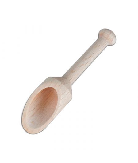 Mini wooden scoop   8cm