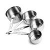 Set de 4 cassolettes doseuses inox