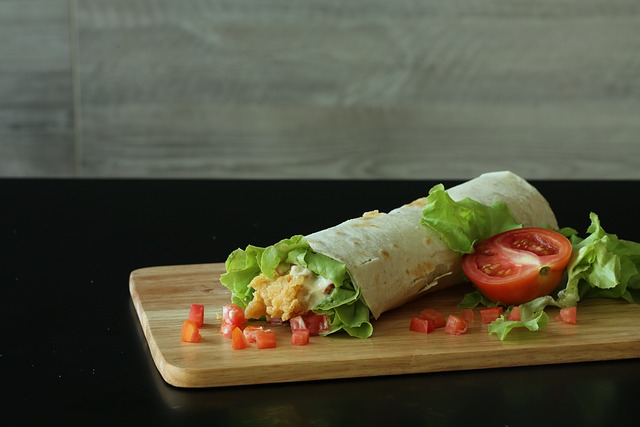 wrap poulet