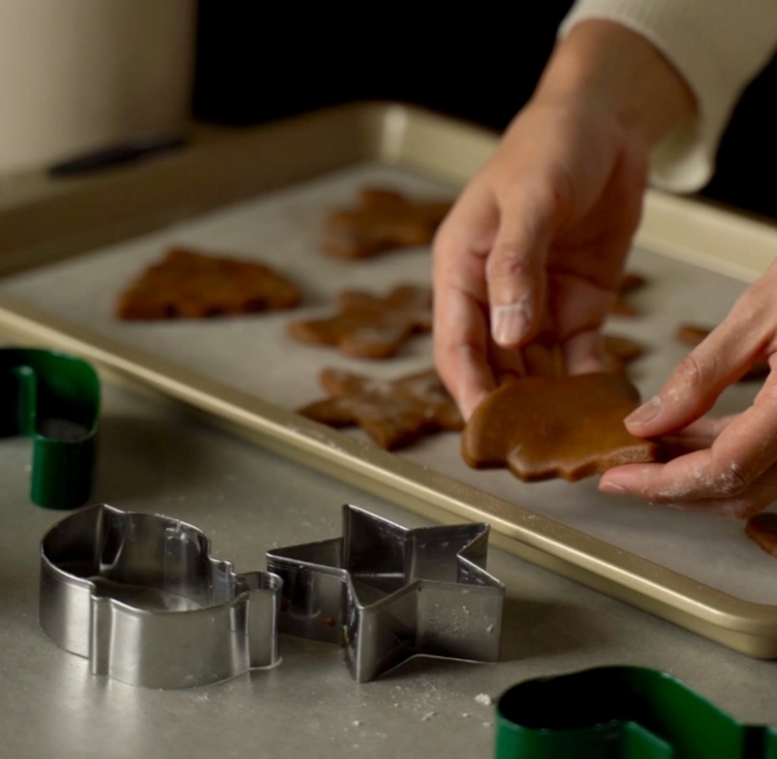 préparation des biscuits sablés